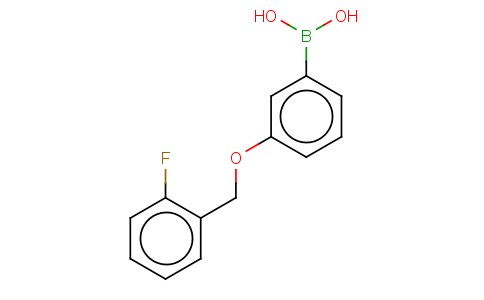 3-(2'-FLUOROBENZYLOXY)PHENYLBORONIC ACID